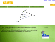 Tablet Screenshot of ganvar.com